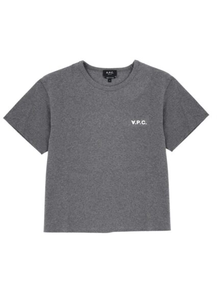 A.P.C. T-SHIRT WITH LOGO