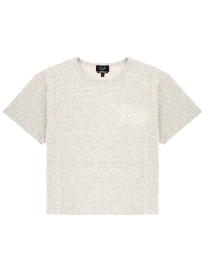 A.P.C. T-SHIRT WITH LOGO