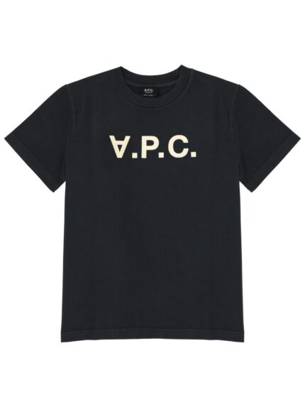 A.P.C. T-SHIRT WITH LOGO