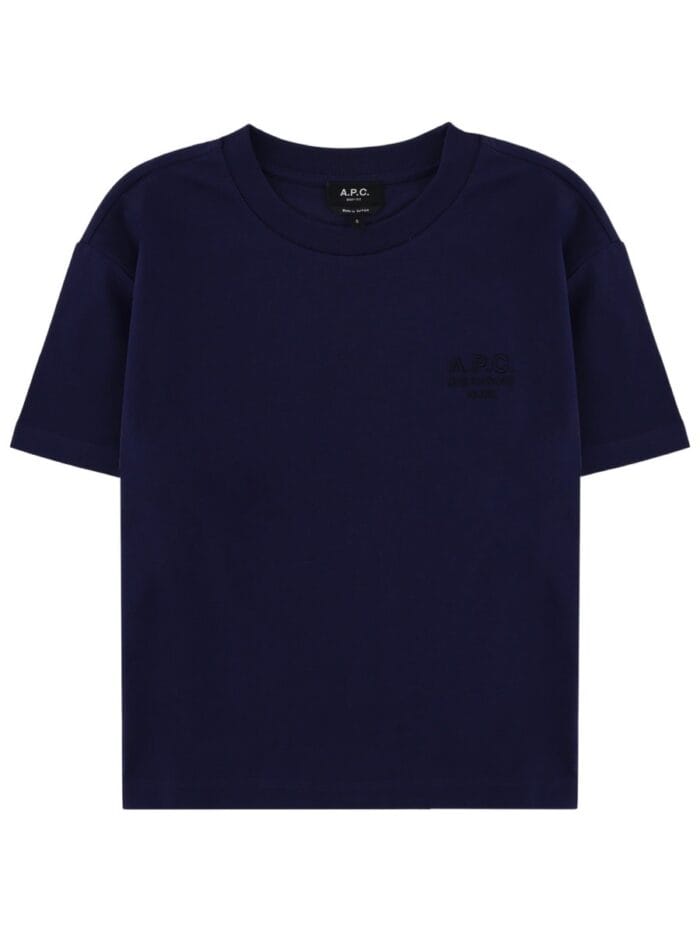 A.P.C. T-SHIRT WITH LOGO