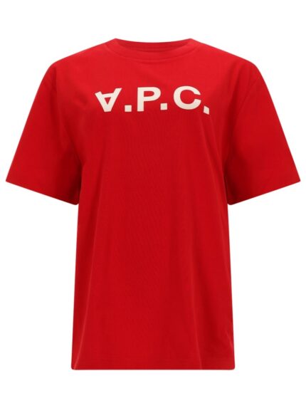 A.P.C. T-SHIRT WITH LOGO