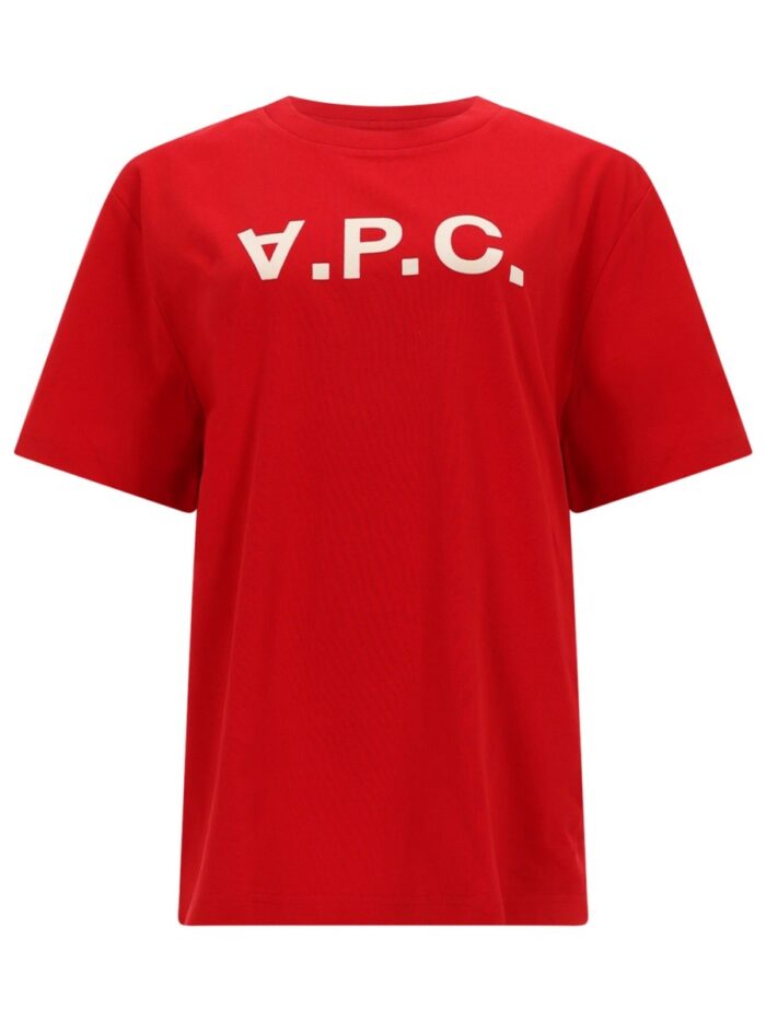 A.P.C. T-SHIRT WITH LOGO