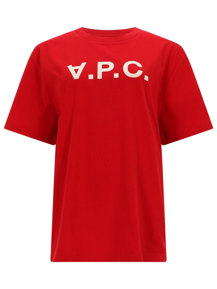 A.P.C. T-SHIRT WITH LOGO