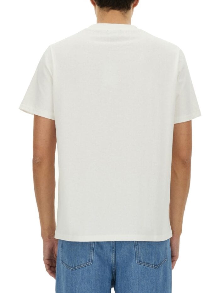 A.P.C. T-SHIRT WITH PRINT