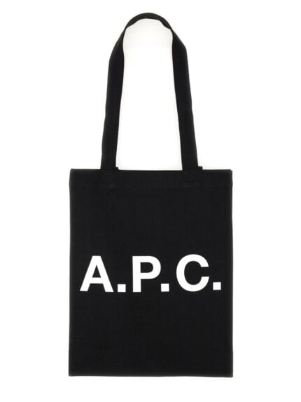 A.P.C. TOTE BAG WITH LOGO