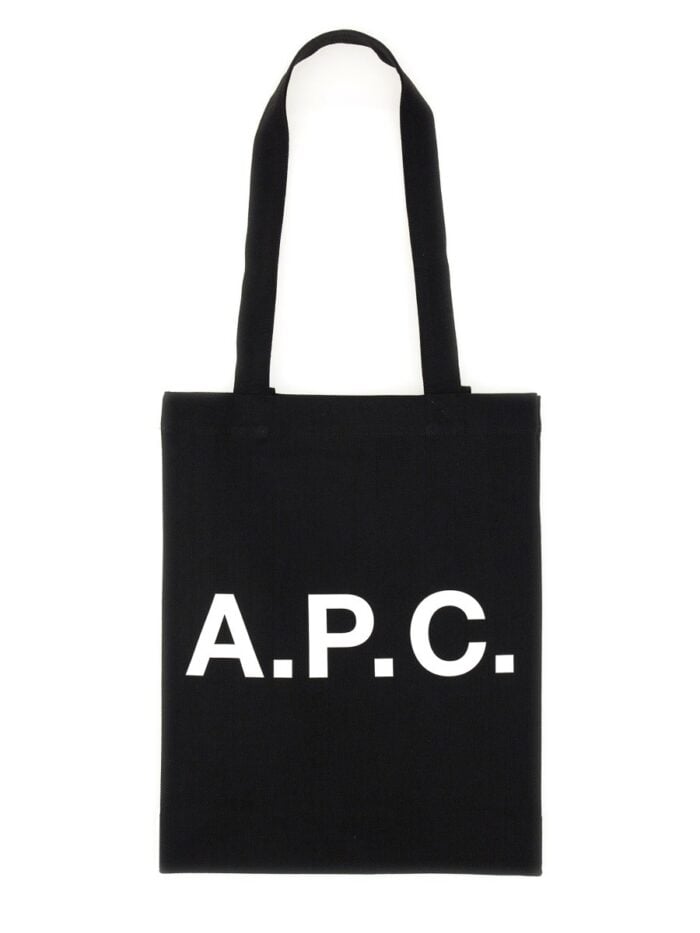A.P.C. TOTE BAG WITH LOGO