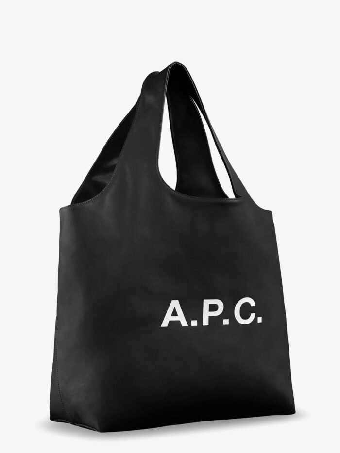 A.P.C. Tote Ninon Leather Shopping Bag