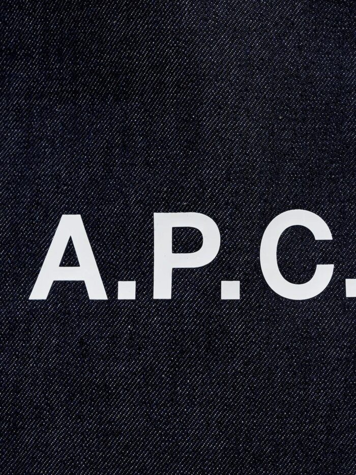 A.P.C. Tote Ninon Small Denim Shopping Bag