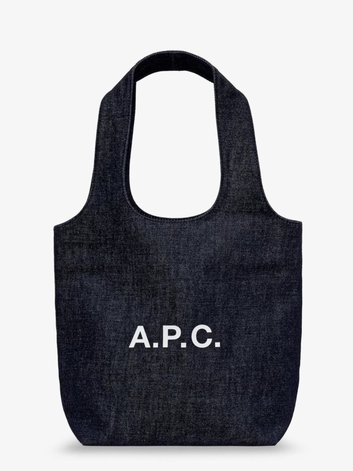 A.P.C. Tote Ninon Small Denim Shopping Bag