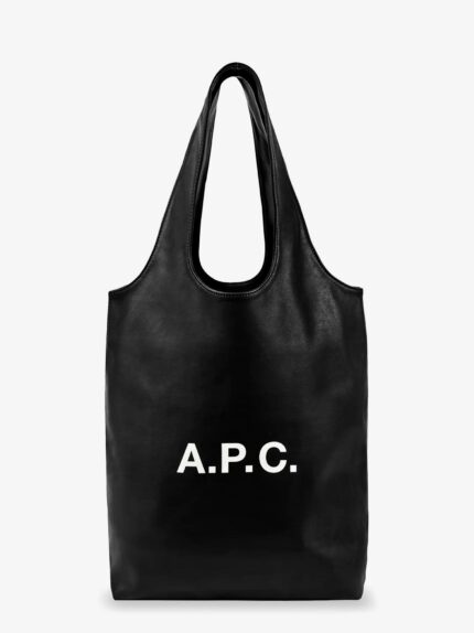 A.P.C. Tote Ninon Small Leather Shopping Bag