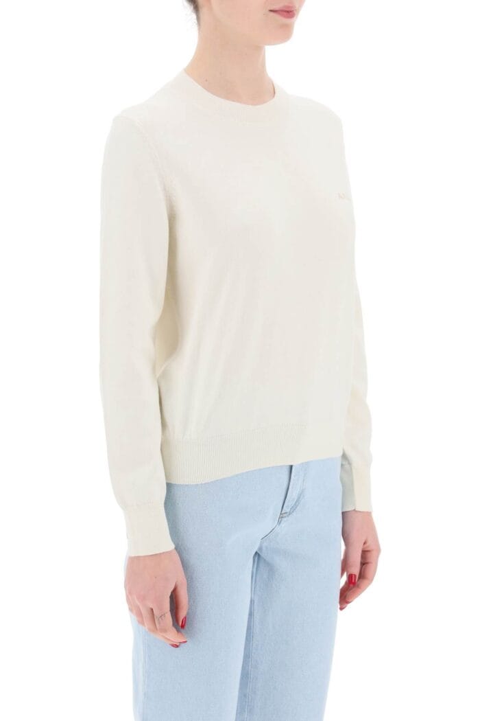 A.P.C. Vera Cotton Crewneck Pullover