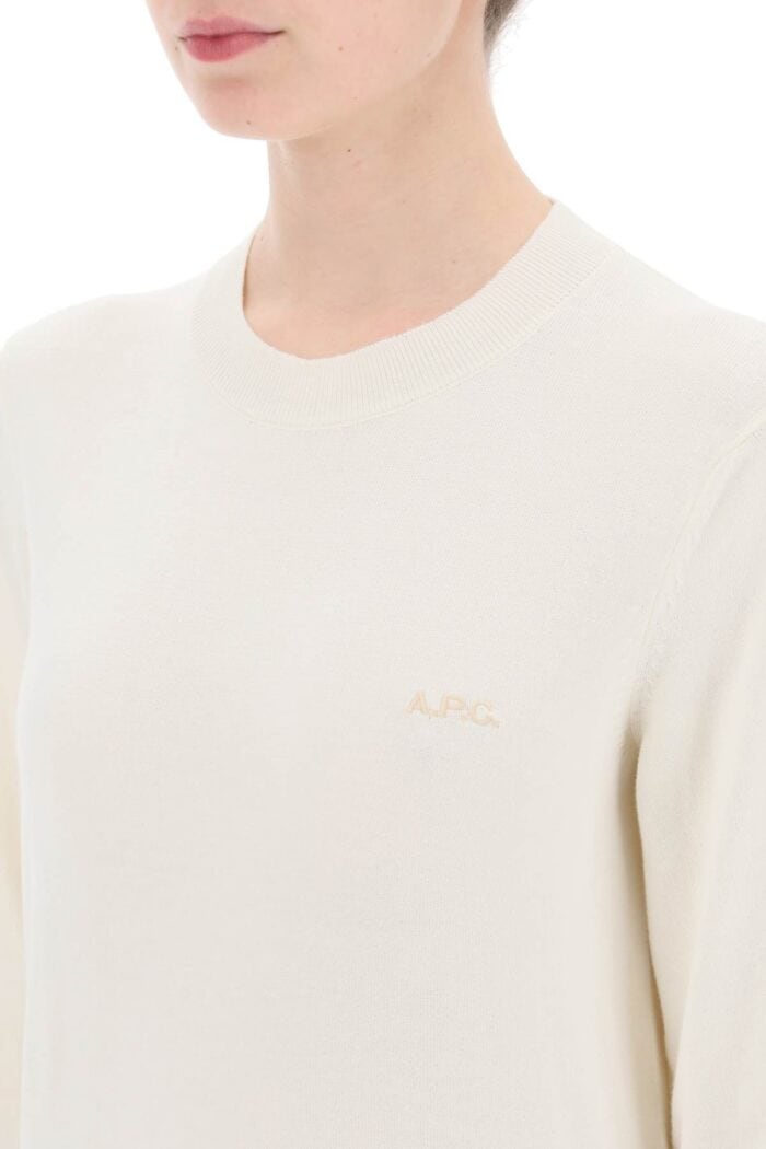 A.P.C. Vera Cotton Crewneck Pullover