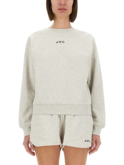 A.P.C. X ASICS "STONE" SWEATSHIRT