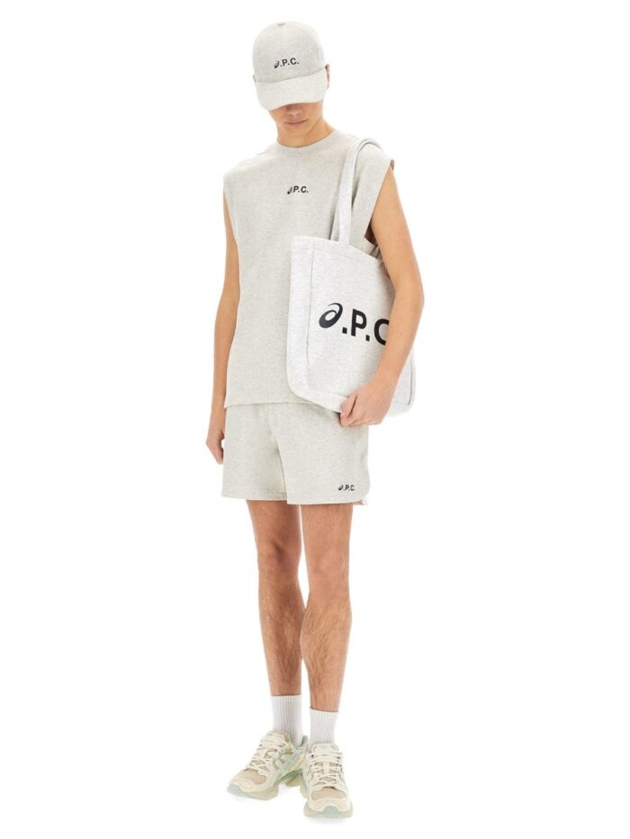 A.P.C. X ASICS T-SHIRT "SKY"