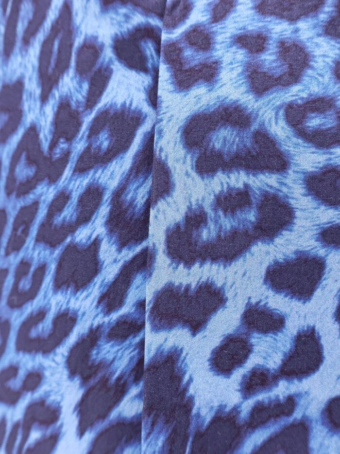 A PAPER KID Cotton Bermuda Shorts With Animalier Print