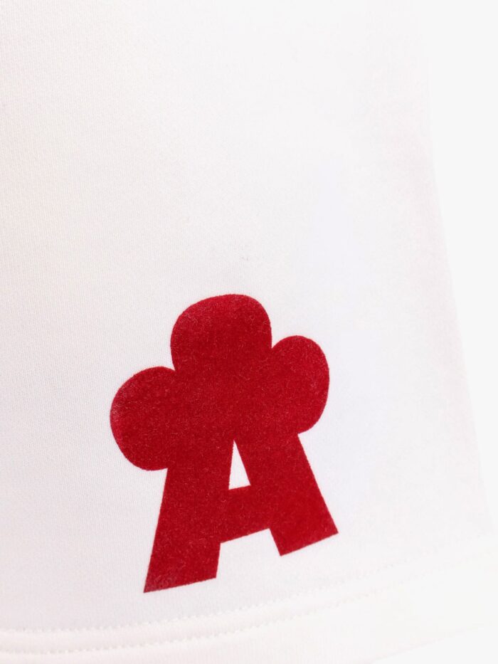 A PAPER KID Cotton Jogging Bermuda Shorts With Logo Detail