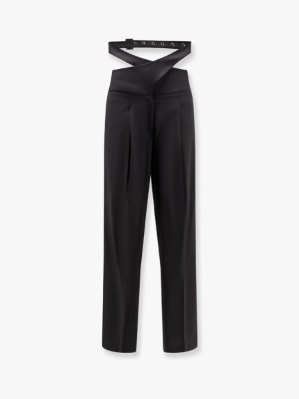 A PAPER KID Stretch Virgin Wool Trouser