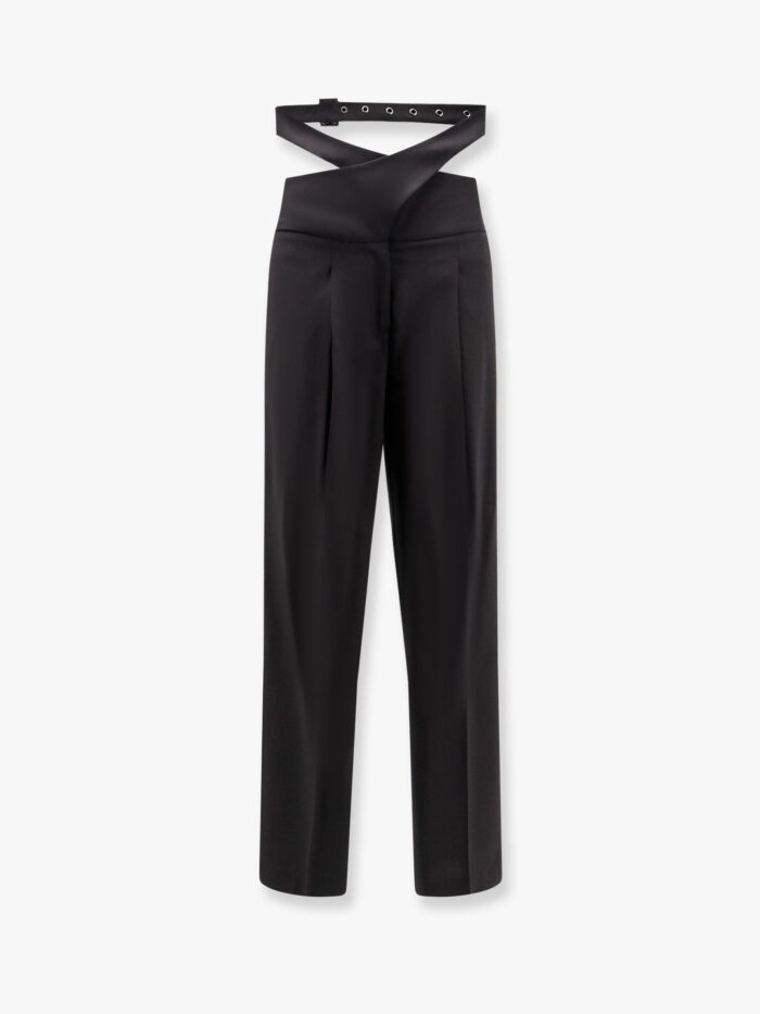 A PAPER KID Stretch Virgin Wool Trouser