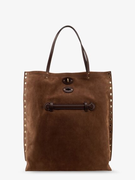 ZANELLATO A Spasso Jones Hammered Leather Shoulder Bag