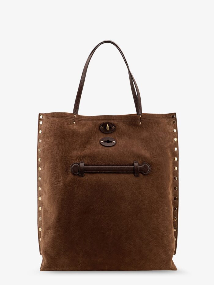 zanellato a spasso jones hammered leather shoulder bag ZANELLATO A Spasso Jones Hammered Leather Shoulder Bag
