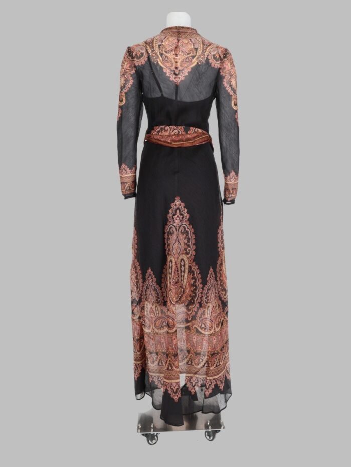 ZIMMERMANN Abito "Ascent" Con Stampa Paisley