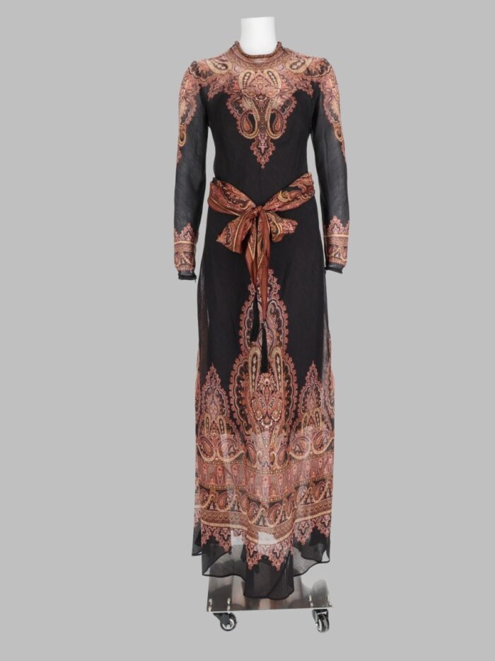 zimmermann abito "ascent" con stampa paisley ZIMMERMANN Abito "Ascent" Con Stampa Paisley