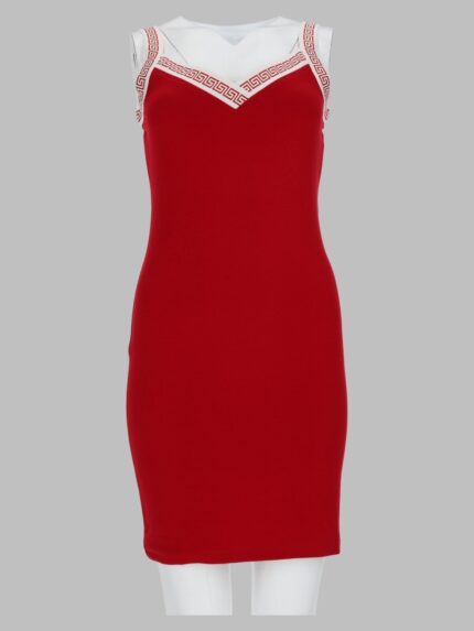 Versace Abito Con Motivo Jacquard