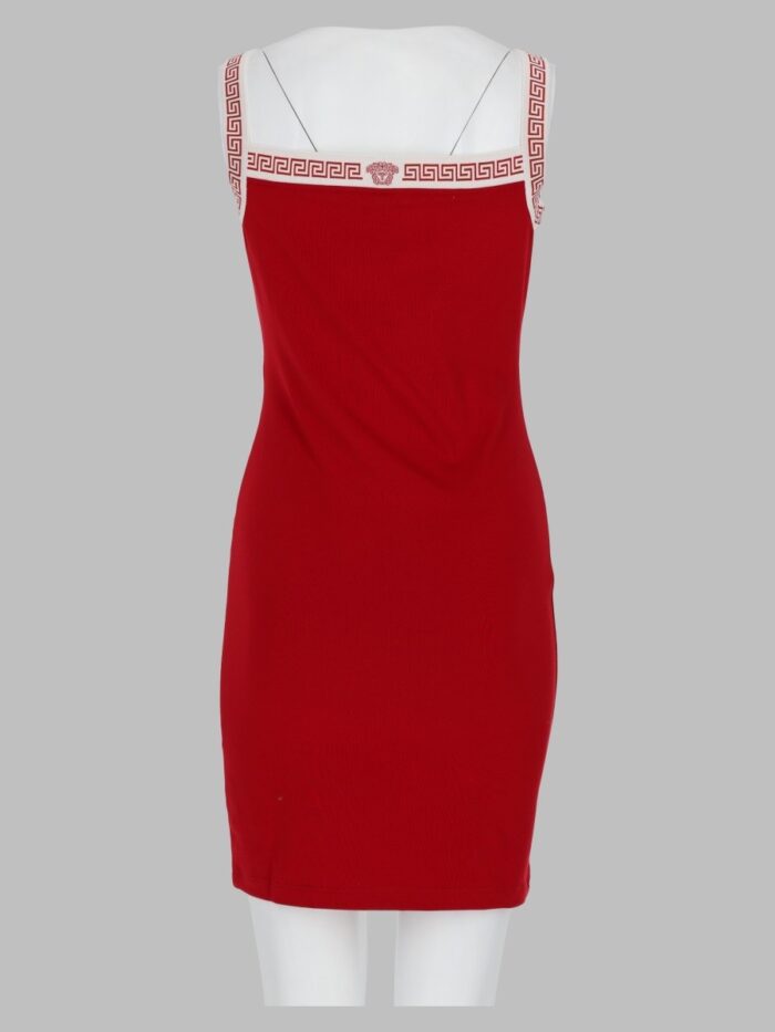 Versace Abito Con Motivo Jacquard