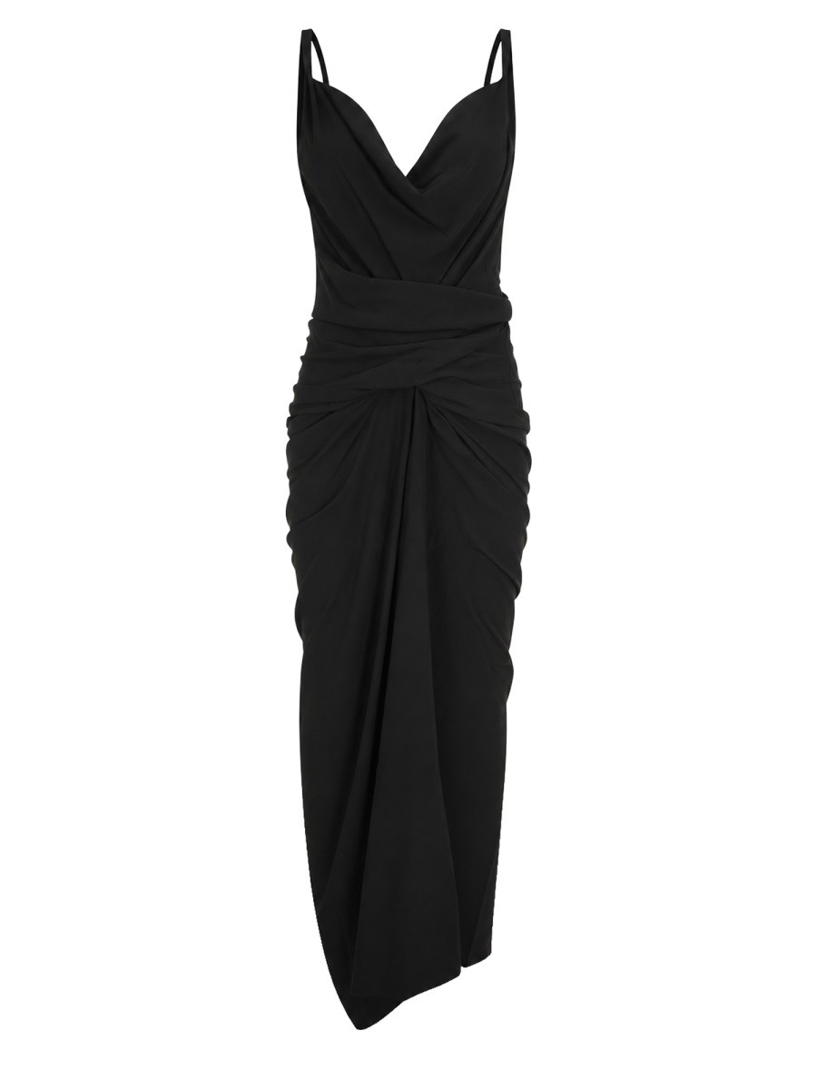 RICK OWENS ABITO DRAPPEGGIATO