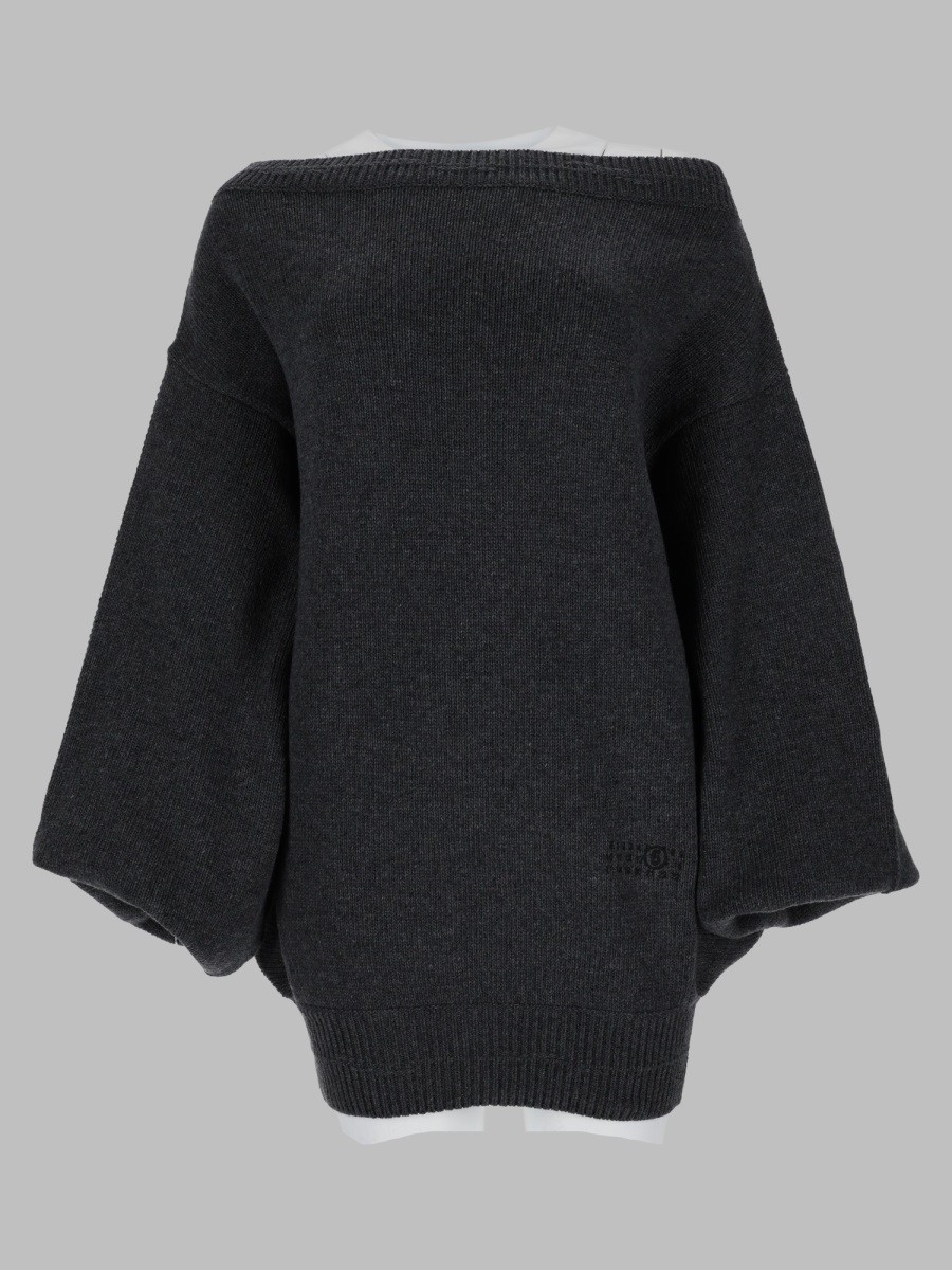 MM6 MAISON MARGIELA Abito In Maglia Di Lana
