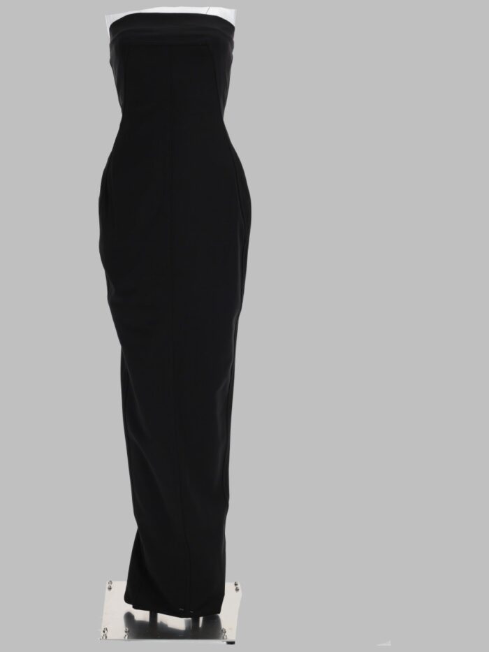 rick owens abito lungo "bustier gown" RICK OWENS ABITO LUNGO "BUSTIER GOWN"
