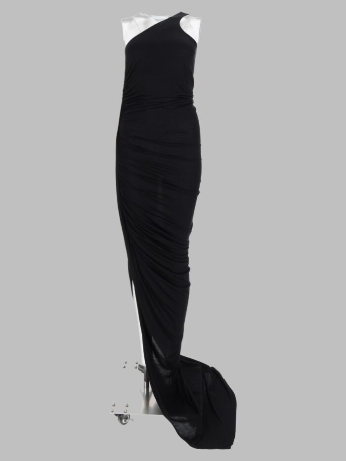 rick owens lilies abito lungo monospalla RICK OWENS LILIES Abito Lungo Monospalla