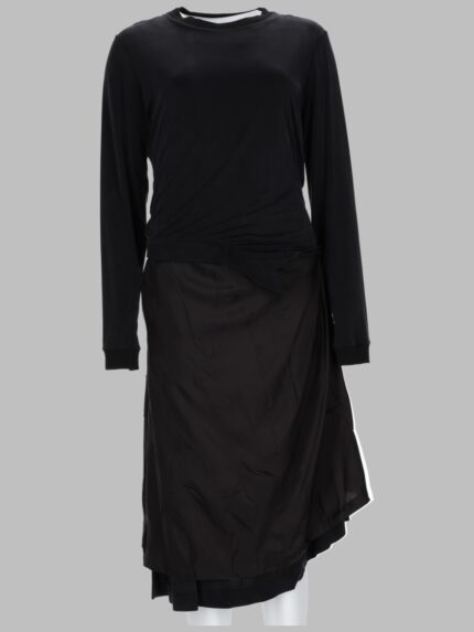 Maison Margiela ABITO MIDI CON DRAPPEGGIO