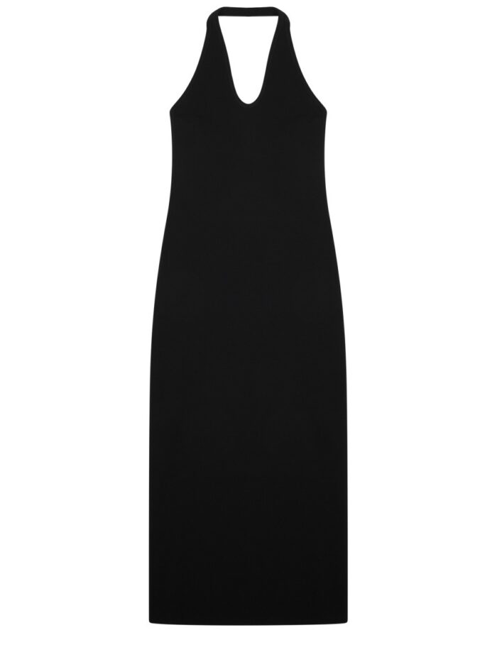 toteme abito midi con scollo "halter" TOTEME ABITO MIDI CON SCOLLO "HALTER"