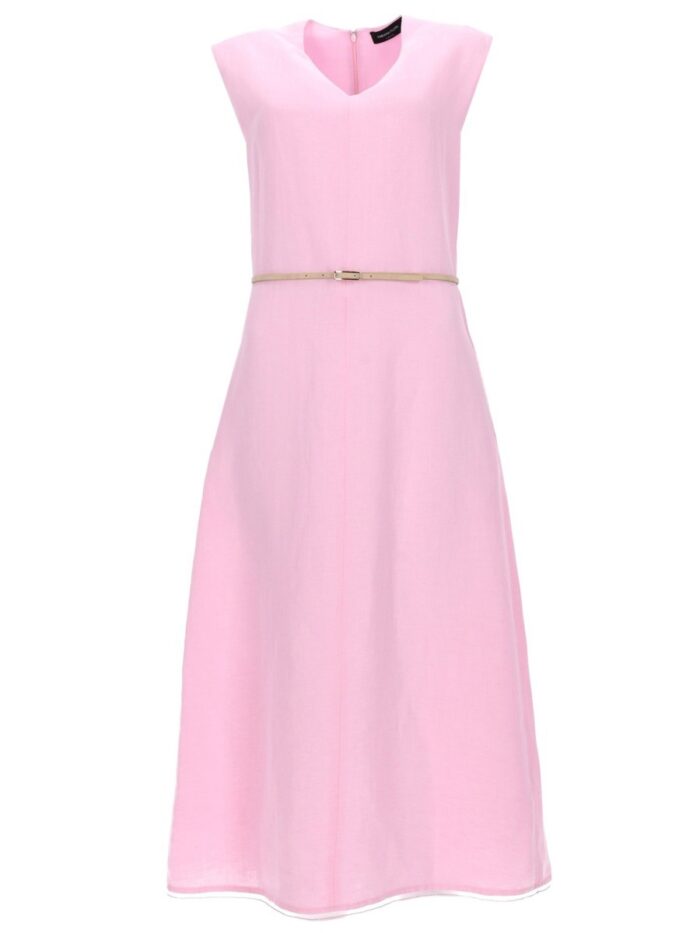 fabiana filippi abito midi in viscosa Fabiana Filippi Abito Midi In Viscosa