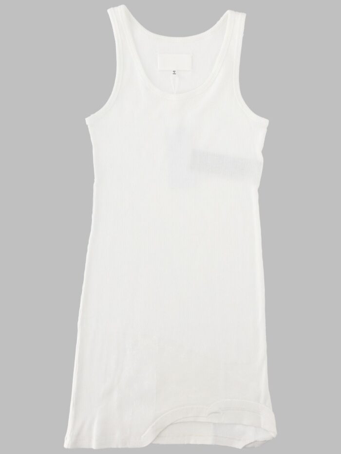 maison margiela abito mini a costine "taped" Maison Margiela ABITO MINI A COSTINE "TAPED"