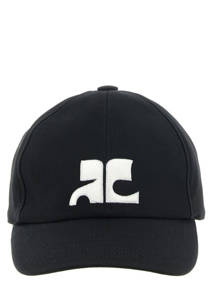 COURREGES 'AC Logo Cotton Cap' Hat