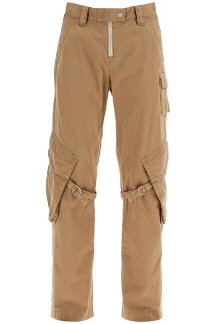 ACNE STUDIOS Cargo Canvas Pants In Italian Style