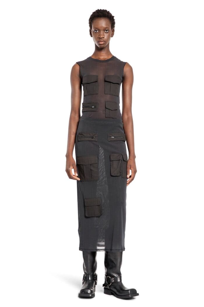 ACNE STUDIOS Cargo Midi Skirt