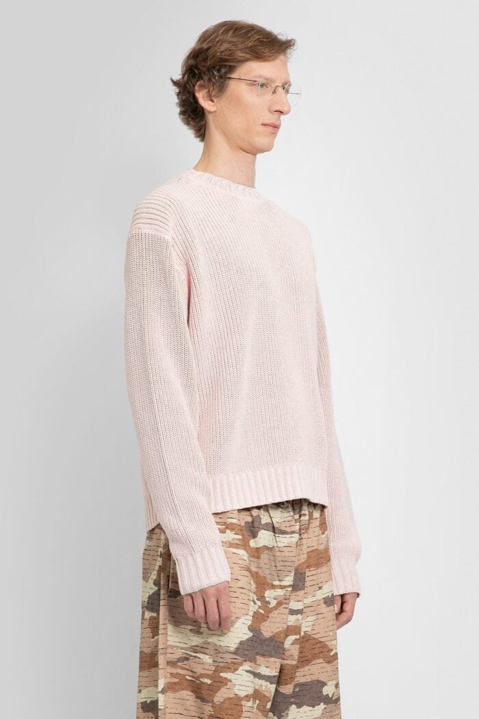 ACNE STUDIOS Cotton Nylon Ribbed-knit Sweater