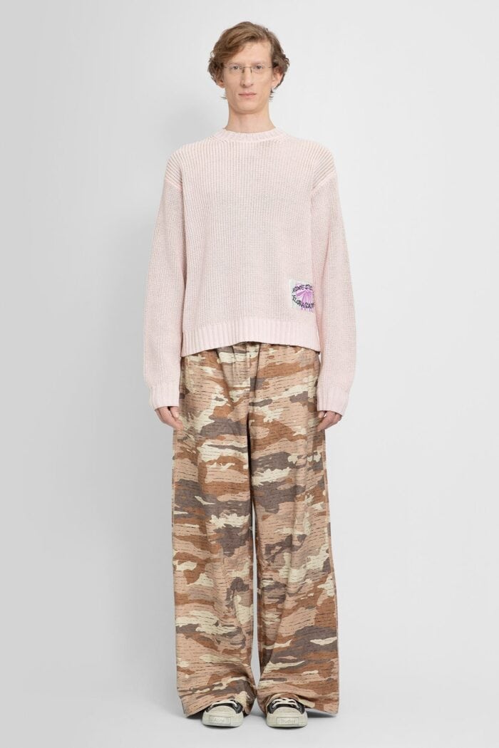 ACNE STUDIOS Cotton Nylon Ribbed-knit Sweater