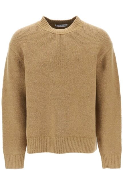 Acne Studios Crew-neck Sweater In Wool And Cotton