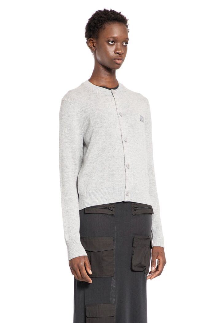 ACNE STUDIOS Crewneck Wool Cardigan