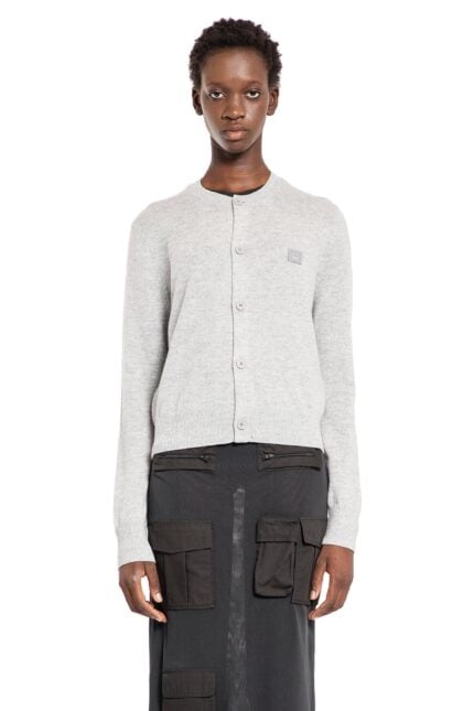 ACNE STUDIOS Crewneck Wool Cardigan