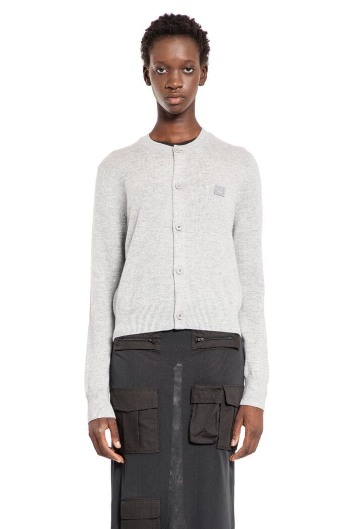 ACNE STUDIOS Crewneck Wool Cardigan