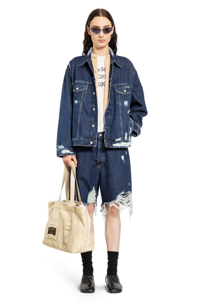 ACNE STUDIOS Distressed Denim Shorts