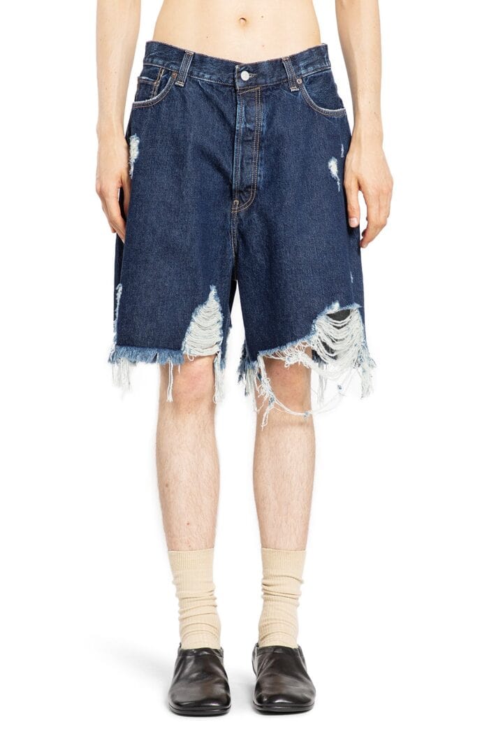 ACNE STUDIOS Distressed Denim Shorts