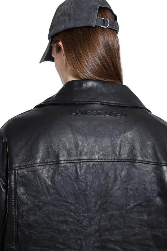 ACNE STUDIOS Distressed Leather Jacket