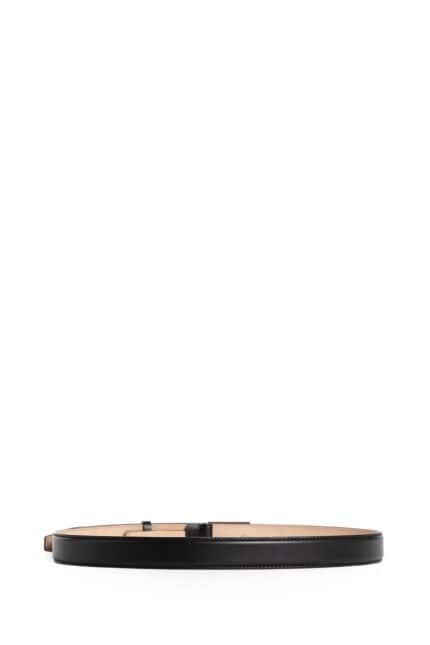 ACNE STUDIOS Engraved Logo Leather Belt