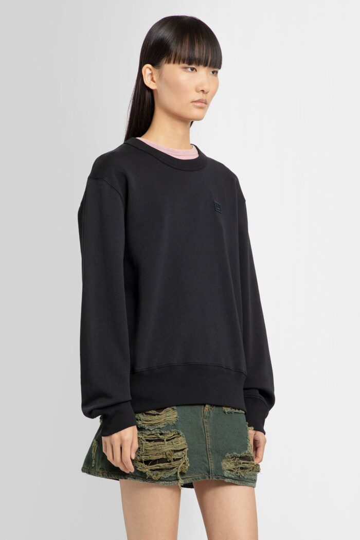 ACNE STUDIOS Face Logo Cotton Sweatshirt